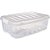 Caixa plastica multiuso gran box baixa incolor 26,5l - plasutil (unidade) - Imagem 1