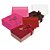 Caixa para presente com tampa kit caixa p 24x18x8cm sortida - cromus (unidade) - Imagem 1