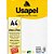 Papel a4 casca de ovo usapel branco 180g. - filiperson (pct.c/50) - Imagem 1