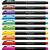 Caneta hidrografica supersoft brush 10cores - faber-castell (cx.c/06) - Imagem 2