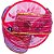 Fita aramada de juta 38mmx10m. verm c/borda dourada - aramex (rolo) - Imagem 1