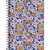 Caderno espiral 1/4 capa dura d+ 200fls. masculino - tilibra (pct.c/04) - Imagem 1