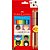 Lapis de cor sextavado caras e cores 12cores + 3cores - faber-castell (pct.c/12) - Imagem 1