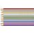 Lapis de cor sextavado ecolapis 10 cores metallic - faber-castell (pct.c/12) - Imagem 2