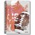Caderno espiral 1/4 capa dura rox masculino 96fls. - pauta branca (pct.c/05) - Imagem 3