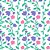 Placa em eva estampado 60x40cm jardim 2mm - make+ (pct.c/05) - Imagem 1