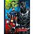 Caderno brochurao capa dura avengers 80fls. - tilibra (pct.c/05) - Imagem 1