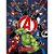 Caderno brochurao capa dura avengers 80fls. - tilibra (pct.c/05) - Imagem 4