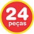 Brinquedo para montar kit blocos 24pcs sortidos - merco toys (unidade) - Imagem 2