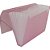 Pasta sanfonada plastica a4 12 divisoes rosa - polibras (unidade) - Imagem 1