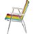Cadeira p/piscina/praia alta de aluminio 54x54x70 - bel (unidade) - Imagem 2