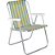 Cadeira p/piscina/praia alta de aluminio 54x54x70 - bel (unidade) - Imagem 5