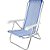 Cadeira p/piscina/praia reclinavel 4posiçoes 73x54x84 - bel (unidade) - Imagem 1