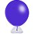Suporte para balao base plastica de mesa cristal - klf festas (pct.c/10) - Imagem 1