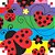 Papel presente bobina couche 60cm.mod.231 joaninha 2 - v.m.p. (bo-100mts) - Imagem 1