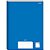 Caderno caligrafia capa dura stiff 1/4 96fls brochura azul - jandaia (pct.c/05) - Imagem 1