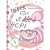 Caderno brochura 1/4 capa dura alice in wonderland 80f - animativa (pct.c/05) - Imagem 2
