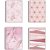 Caderno 01x1 capa dura rosa rose 80fls. - animativa (pct.c/04) - Imagem 1