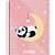 Caderno espiral 1/4 capa dura my friend 80f - animativa (pct.c/10) - Imagem 1