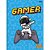 Caderno brochurao capa dura pixel kraft 48f - animativa (pct.c/10) - Imagem 2