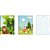 Caderno quadriculado univers. dominguinhos cost. 1x1cm 40f - animativa (pct.c/05) - Imagem 1