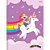 Caderno brochura 1/4 capa dura pimpolhos feminino 96f - animativa (pct.c/05) - Imagem 1