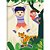 Caderno brochura 1/4 capa dura pimpolhos masculino 96f - animativa (pct.c/05) - Imagem 2