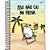 Caderno espiral 1/4 capa dura flork 80fls. - jandaia (pct.c/05) - Imagem 1