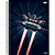 Caderno 10x1 capa dura bom d+ masculino 160f - animativa (pct.c/04) - Imagem 1
