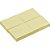 Bloco de recado autoadesivo 38x50mm amarelo 4blocosx100fls - maxprint (unidade) - Imagem 2