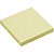 Bloco de recado autoadesivo 76x76mm amarelo 100fls - maxprint (unidade) - Imagem 2