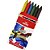 Giz de cera jumbo 06 cores 60g - famix (pct.c/06) - Imagem 1