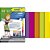 Bloco para educacao artistica lumi a4 5 cores 75g 50fls - ridet (pacote) - Imagem 1