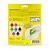 Giz de cera fino 08 cores forma triangular - acrilex (blister) - Imagem 2