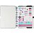 Caderno inteligente medio lets glitter silver 2.0 80fls - caderno inteligente (unidade) - Imagem 2