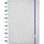 Caderno inteligente grande lets glitter silver 2.0 80fls. - caderno inteligente (unidade) - Imagem 1