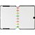 Caderno inteligente a5 lets glitter neon black 80fls - caderno inteligente (unidade) - Imagem 2