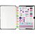 Caderno inteligente a5 lets glitter neon black 80fls - caderno inteligente (unidade) - Imagem 3