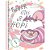 Caderno 10x1 capa dura alice in wonderland 160f - animativa (pct.c/04) - Imagem 1