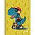 Caderno brochurao capa dura saurus 80f - animativa (pct.c/05) - Imagem 4