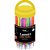 Lapiseira 0.5mm neon fever triang.c/graf.6core - leonora (pote-24) - Imagem 1