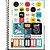 Caderno 01x1 capa dura show 80fls. masculino - tilibra (pct.c/04) - Imagem 5