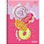 Caderno 16x1 capa dura show 256fls. feminino - tilibra (pct.c/02) - Imagem 2