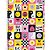 Caderno 16x1 capa dura show 256fls. feminino - tilibra (pct.c/02) - Imagem 1