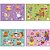 Caderno desenho univ capa dura kids meia pauta 40f esp femin - tilibra (pct.c/04) - Imagem 1