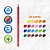 Lapis de cor triangular mega soft color 24 cores - summit (pct.c/06) - Imagem 1