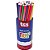 Lapis preto triangular tris trio neon - summit (pote-48) - Imagem 1