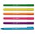 Caneta gel rainbow 0.7mm 6cores - leonora (dp.c/50) - Imagem 2