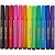 Caneta hidrografica jumbo big 12 cores lavavel - make+ (pct.c/06) - Imagem 2