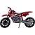 Moto star cross 30x12x16,5cm (s) - kendy brinquedos (unidade) - Imagem 2